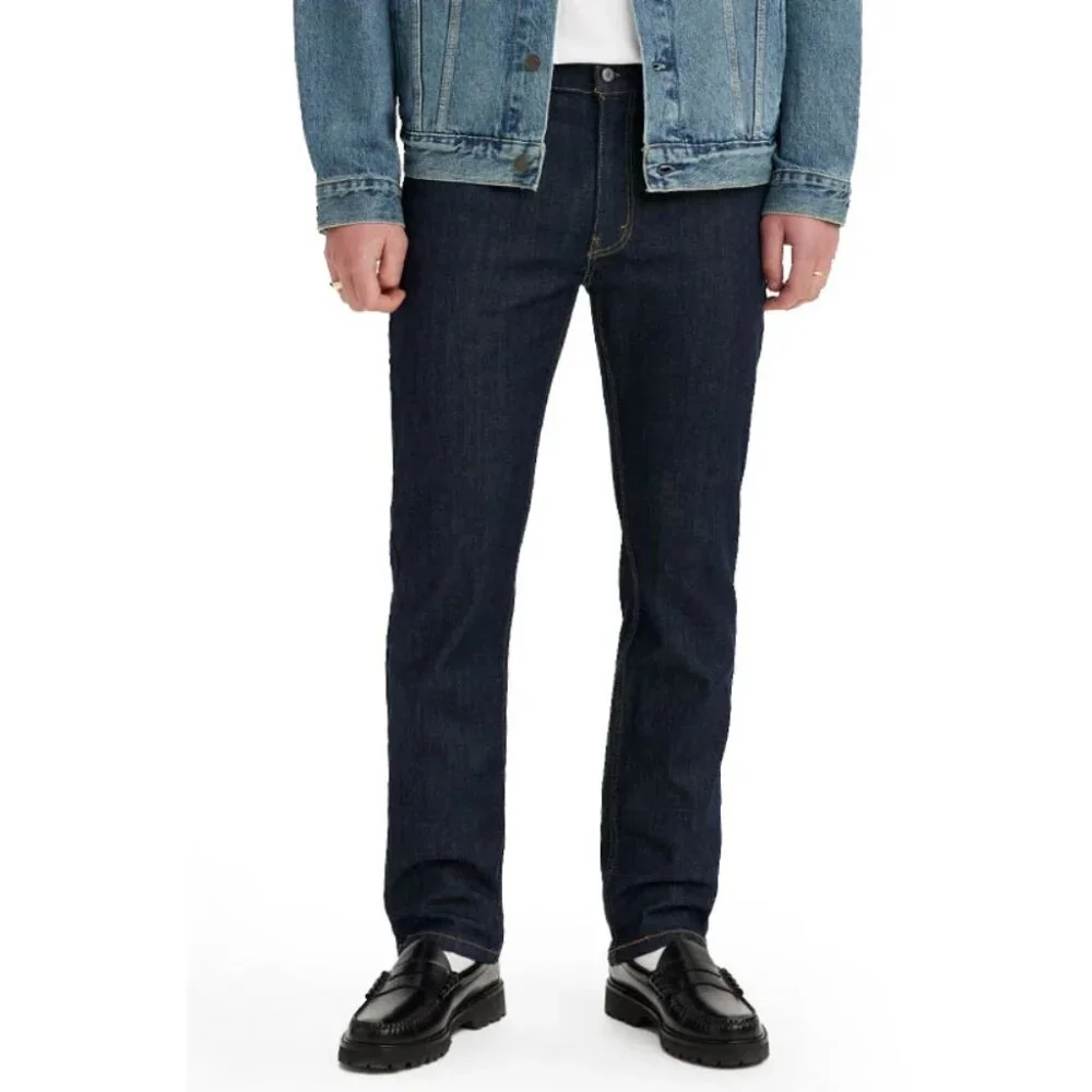 Levi's 514 Jeans Men's Stretch Straight Fit Size 34 X 34 Blue